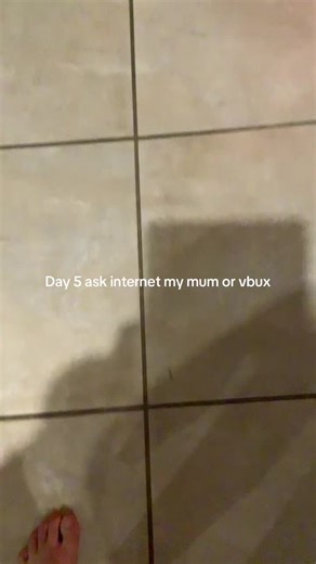 Day 5 asking my mum for vbux