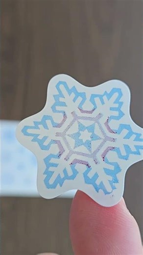 Snowflake Stickers | Make Winter Crafts Stand Out