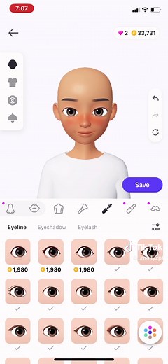 How to Make a Cute Girl Face on Zepeto
