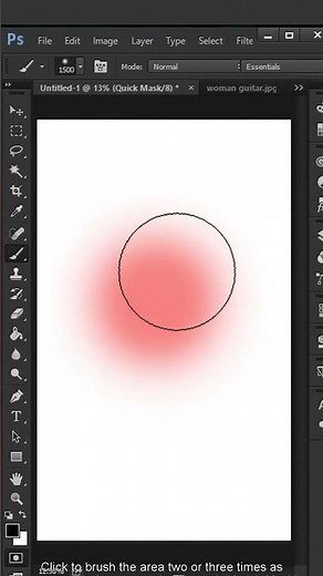 Layer Masking Using Brush Tool in Adobe Photoshop