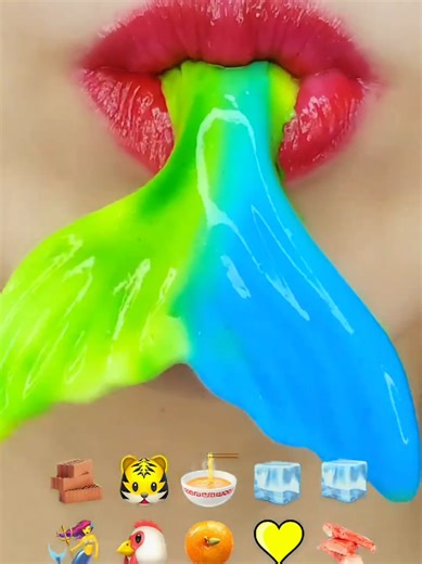 ASMR Mermaid 🧜‍♀️ Jelly Eating Mouth Sounds #asmr #eatingsounds #asmrvideo #jelly #fyp