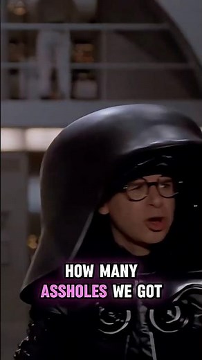 I'm surrounded by a bunch of A$$holes! #spaceballs #melbrooks #80smovies