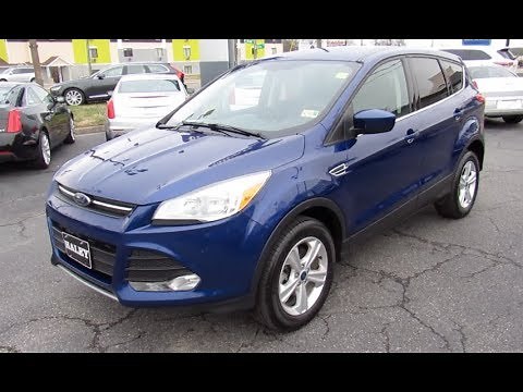 *SOLD* 2016 Ford Escape SE Ecoboost Walkaround, Start up, Tour and Overview