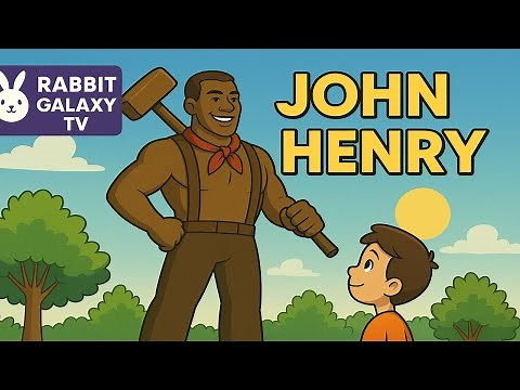 John Henry – The Legendary Steel-Driving Man | Animated Story | Rabbit Galaxy TV