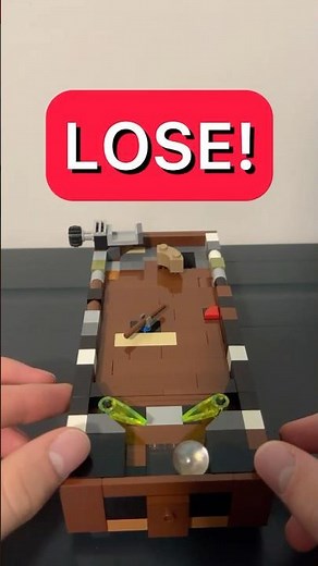 Custom Lego Pinball Machine That WORKS! #lego #customlego #pinball #legomachine