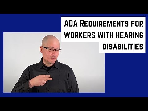 Updated EEOC Resource Explains ADA Requirements for Workers with Hearing Disabilities