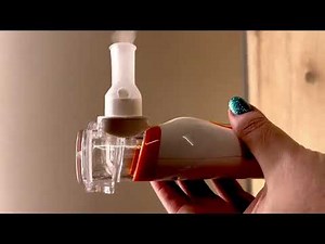 inhalationsgerät vernebler Inhalator Geräuscharmes Inhaliergerät, Gut zu reinigen