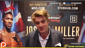 Joe Markowski EVP at DAZN on pressure for Anthony Joshua to fight the likes of Wilder and Fury next