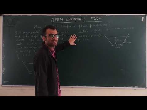 Open Channel Flow 12 - [How to calculate Bed slope in a uniform flow problem?]