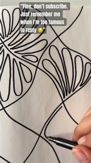 “Monochrome Whispers” | doodle pattern #doodle #art #shorts