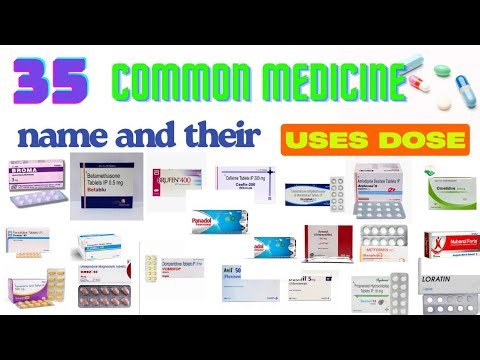 Common medicines for general medicine knowledge /medicine name & uses