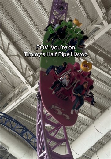 Timmy’s Halfpipe Havoc Experience at Nickelodeon Universe