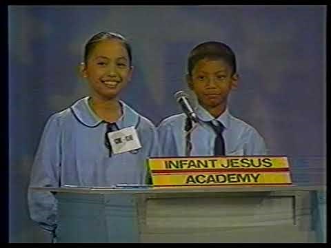 Battle of the Brains 1998-1999, Monthly Finals, November 28, 1998, by Michael Dealino