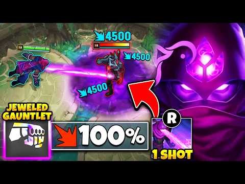 Malzahar, but Jeweled Gauntlet makes me crit your entire health bar (PRESS R = WIN ROUND)