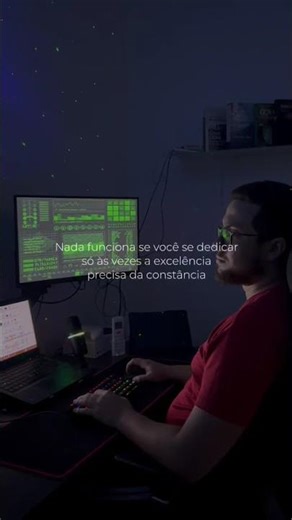 Sonhei, continue acreditando ❤️🚀💻📚. #setup #sonhos #cyber #pentest #technology #fyp #inspiration