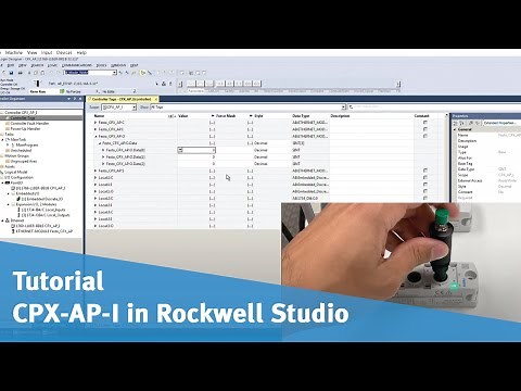 Setting CPX-AP-I-EP-M12 in Rockwell Studio 5000 - Part 2: Web Server on CPX-AP-I EP-M12