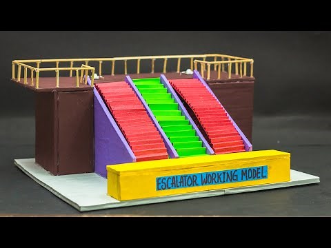 How To Make Escalator | Science Projects