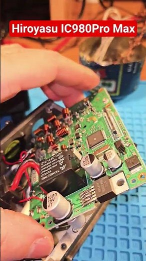 Hiroyasu IC 980 Pro Max inside the device #radio