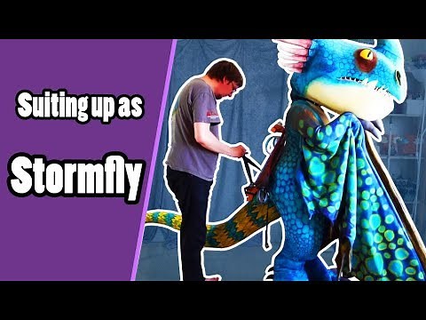 Stormfly Cosplay Suit Up - How To Train Your Dragon