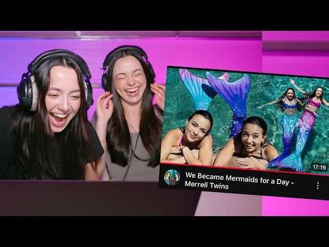 Reacting to Our Funniest Moments on YouTube - Merrell Twins