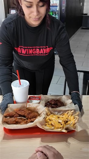 Wingbay on Instagram: "Who else panics when this screen pops up? 😭 Don’t worry the wings still deliver. #wingbay #houstoneats #houstonfoodies #houston #wings"