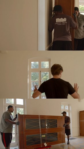 Warehouse finds = design gold. Den recently uncovered a pair of these Ralph Lauren Henredon cabinets tucked deep in our Farmville warehouse — and let’s just say, they’re stealing the spotlight. Henredon Furniture may be out of production, but these pieces still bring serious presence. The lattice detailing nods to traditional drawing rooms, adding warmth, texture and an unmistakably timeless vibe. Styled by Avery Frank Designs, they’re getting a test run before we decide if they’ll stay put. Kee