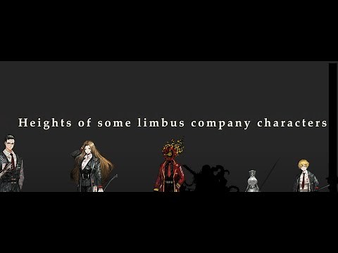 100% accurate heights of characters [Limbus company]