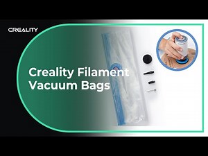 Filament Vacuum Bags Operation video Tutorial