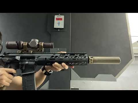 SIG MCX VIRTUS 11.5 UPPER, SUPPRESSOR HANDGUARD, SUREFIRE 556RC2, RAZOR 1-6X, BADGER MOUNT. AR LOWER