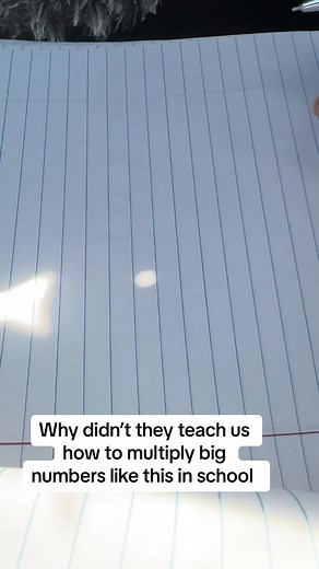 Learned a Unique Method for Multiplying Big Numbers