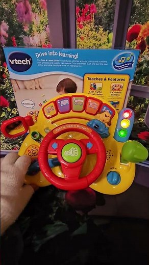 Turn and learn Driver #vtech #satisfying #learningwheel #youtubeshorts