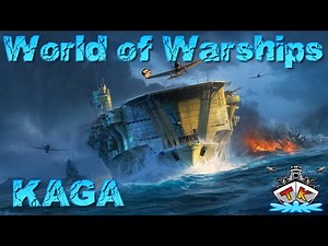 Kaga "1 Stunde" in World of Warships mit Gameplay auf Deutsch