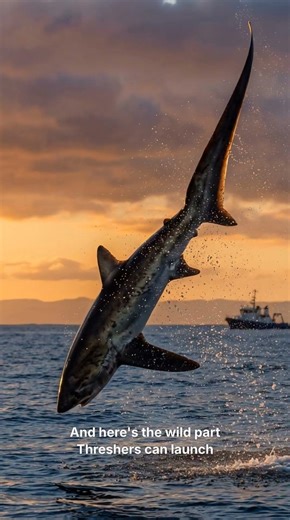 This Shark Hunts with a WHIP 😳