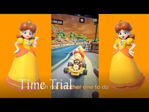 Mario Kart Tour - Baby Daisy in Wii Daisy Circuit (Time Trial Edition)