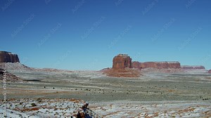 Monument Valley Colorado Plateau Navajo Tribal Park desert Buttes, Arizona, USA