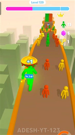Level 129 Giant Stickman Gameplay 🤠 #shorts #funny #gameplay