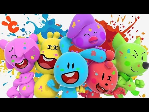 FRIENDSHIP is COLORFUL !!! | Cueio and Friends Animation Cartoons for Kids S01E10 | rainbow friends