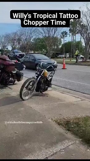 11K views · 26 reactions | Willie's tropical tattoo Chopper time bike show. | Old School Biker Magazine | Facebook