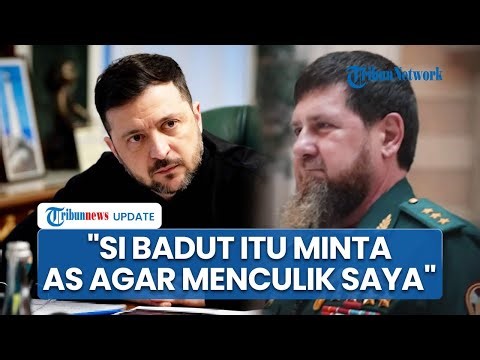 Balasan Telak Pemimpin Chechnya saat Zelensky Minta AS Menculiknya: Badut Tak Berani Lakukan Sendiri