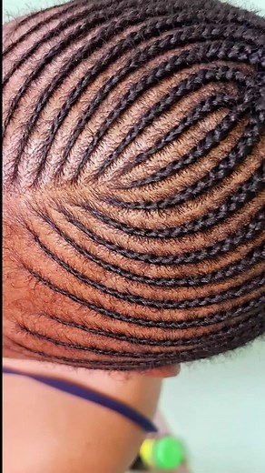 #hairtok2025 #freehandhairstyles #cornrowbraid #fypppp
