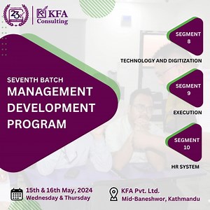 1.9K views | MDP 7th Batch – Segment 8, 9 & 10 Management Development...