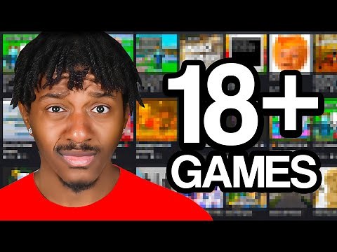 PLAYING ADULT ONLY ROBLOX GAMES..