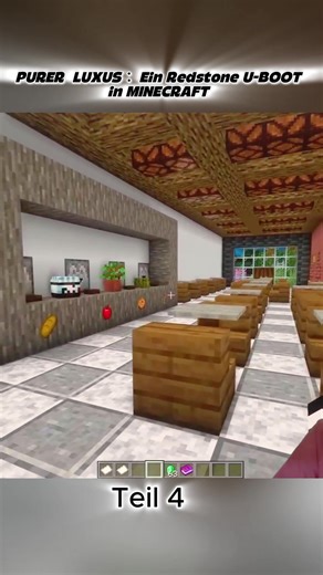 PURER LUXUS： Ein Redstone U-BOOT in MINECRAFT -4