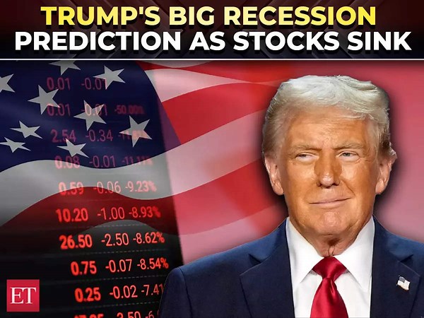 '20 times higher…': Trump's big prediction as stock market crash sparks recession fears in US