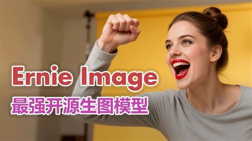 6大维度硬核实测！证明 Ernie Image 是目前最强开源生图模型|效果媲美顶级商业AI