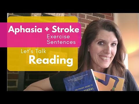 Aphasia and Stroke | Reading and Books Speech Exercise