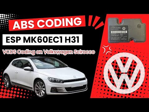 ABS ESP MK60EC1 Coding With VCDS