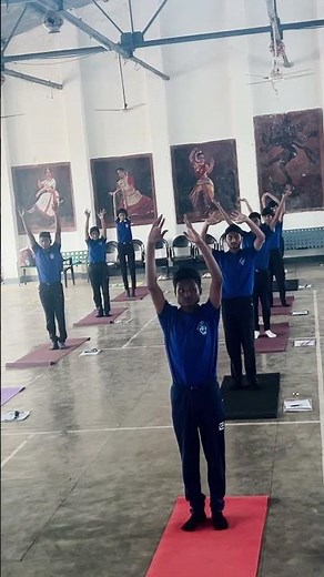Yoga Practical Examination for class XII students