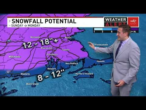 Major winter storm set to impact Southern New England after a bitter cold start to the weekend