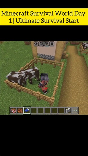 Minecraft Survival World Day 1 | Ultimate Survival Start